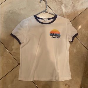 Forever 21 tee shirt west coast tee
